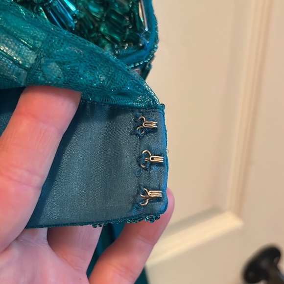 Sherri Hill long formal gown/ 2 piece - Picture 4 of 8